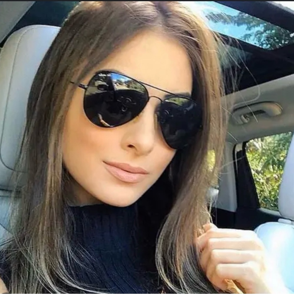 Ray-Ban Black Aviator Sunglasses Timeless Design